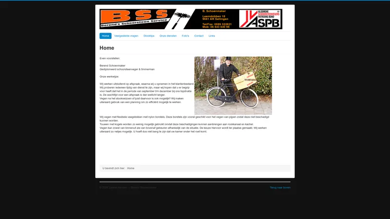 Website van BSS