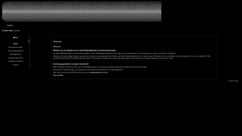 Website van Co-dak