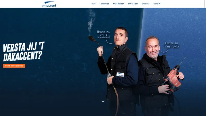 Website van DAKaccent