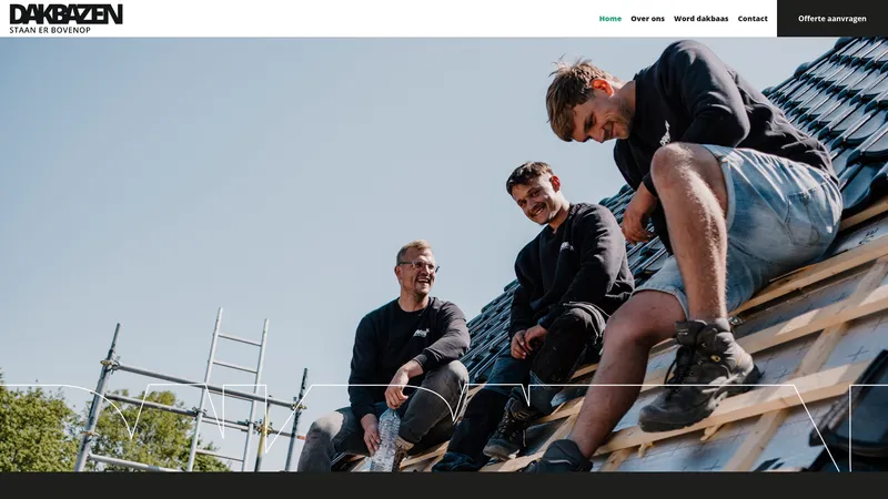 Website van Dakbazen