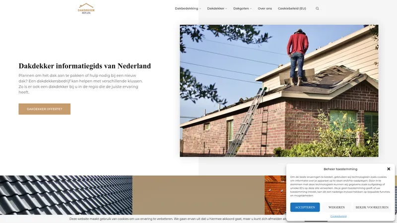 Website van Dakdekker feitjes
