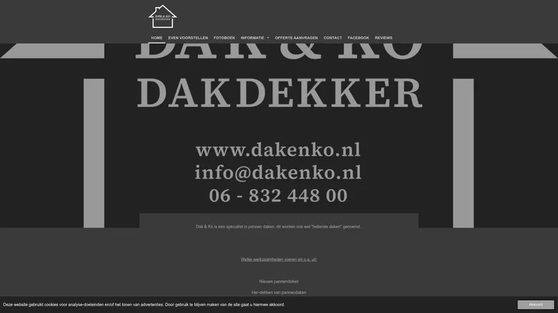Website van DakenKo