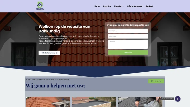 Website van dakkundig