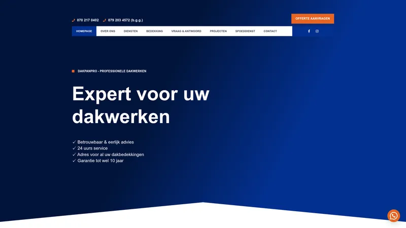 Website van DakPanPro