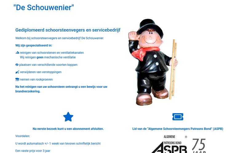 Website van De Schouwenier
