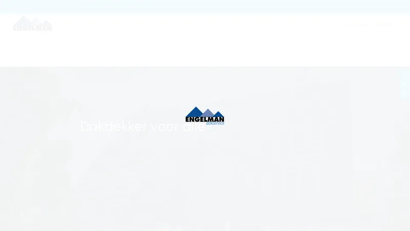 Website van Engelman Dakservice & Schoonmaak