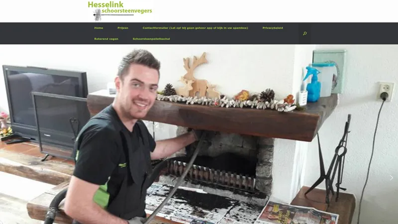 Website van Hesselink Schoorsteenvegers