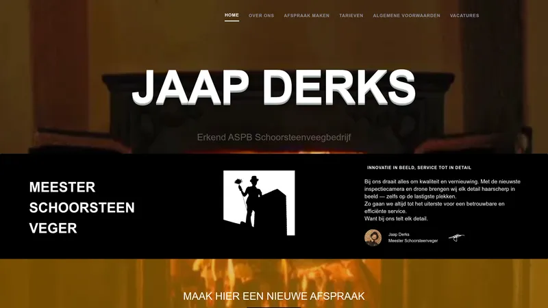 Website van Jaap Derks