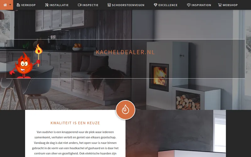 Website van Kacheldealer
