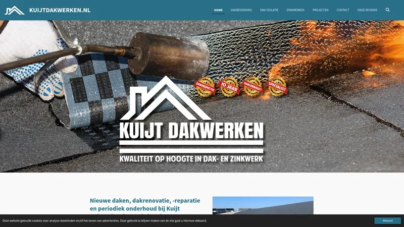 Website van kuijtdakwerken