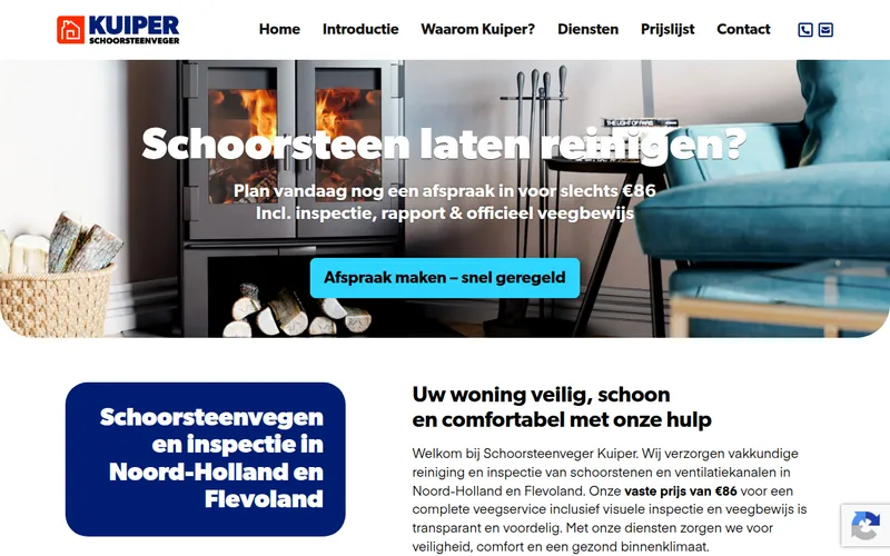 Website van Kuiper Enkhuizen B.V.