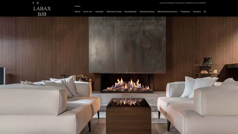 Website van LaBax