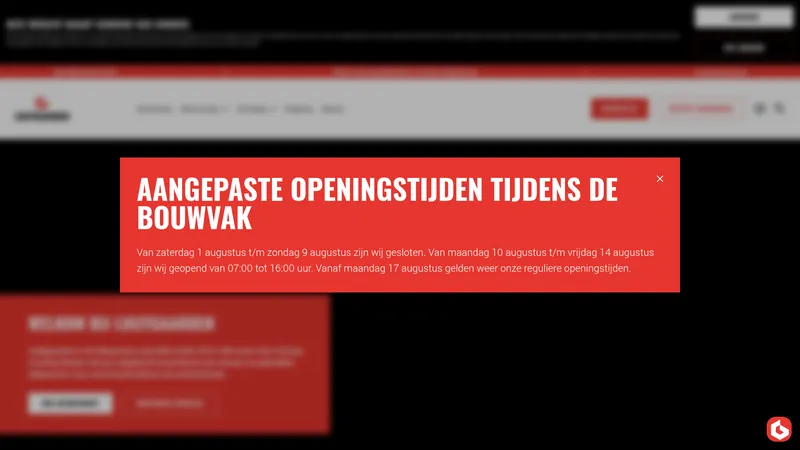 Website van Luijtgaarden