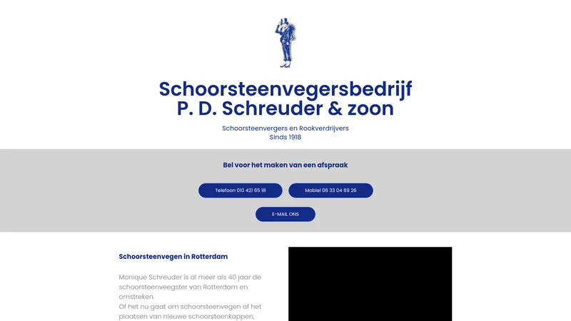 Website van P.D. Schreuder & Zoon