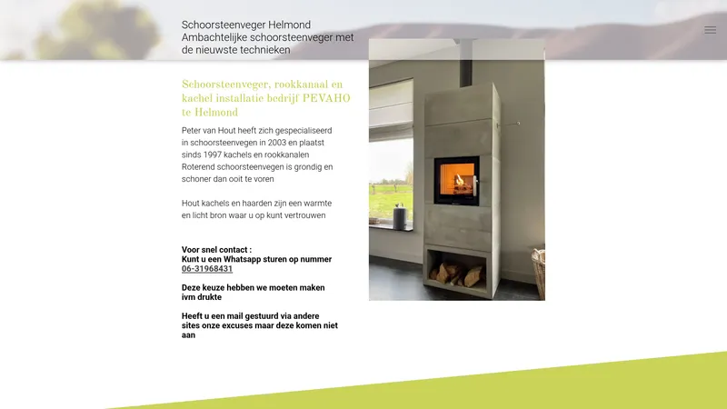 Website van PEVAHO