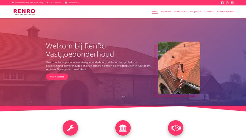 Website van Renro