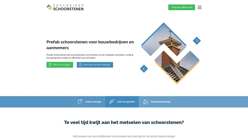 Website van Schoorsteenbouwers