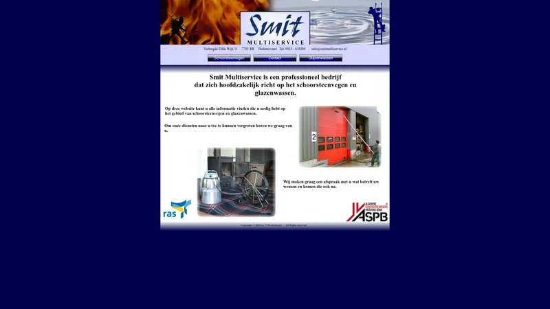 Website van Smit Multi Service