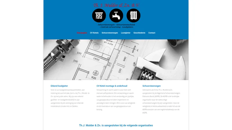 Website van Th.J. Mulder & Zoon B.V.
