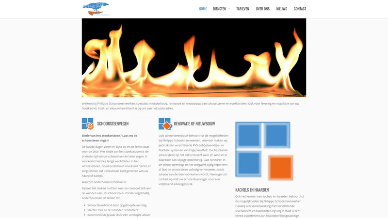 Website van Uw Schoorsteenveger