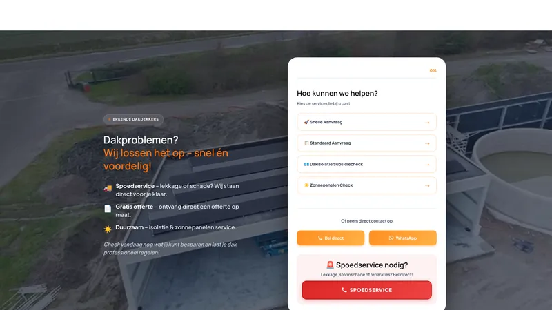 Website van W.B. Dak-Beheer