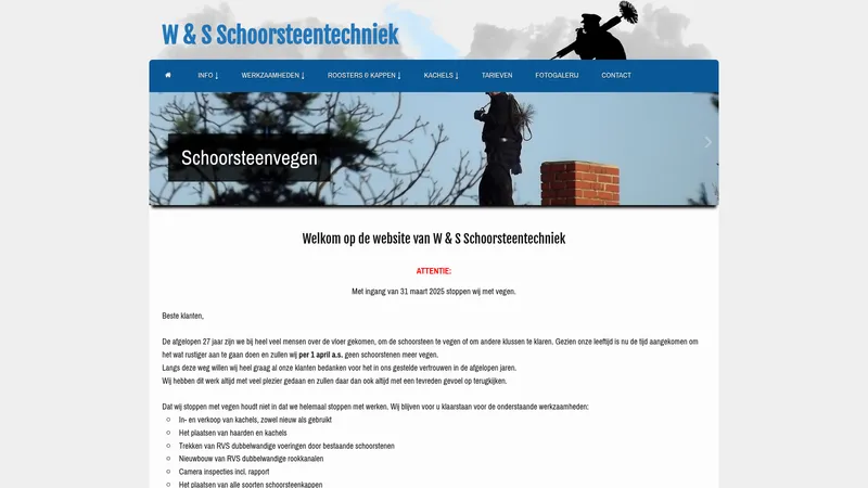 Website van W&S